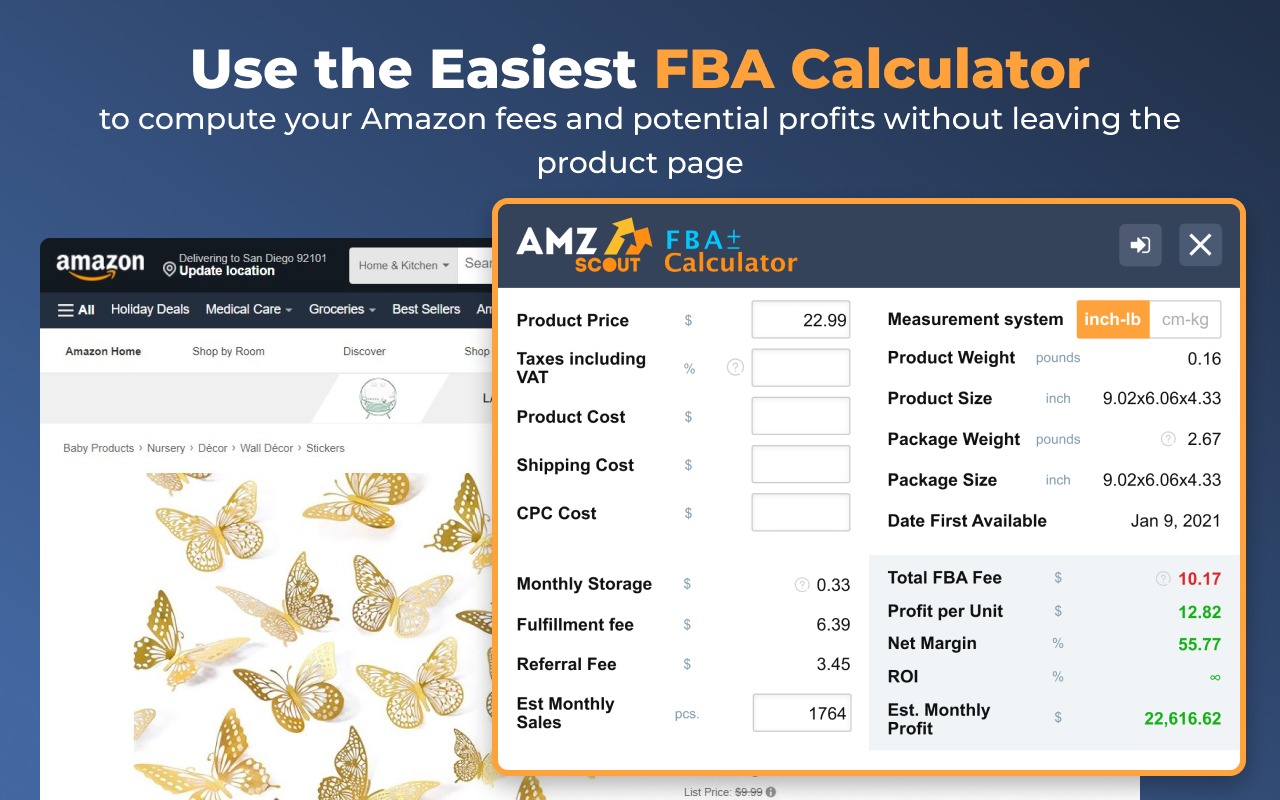 FBA Calculator